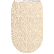 Trade Shop - Tappeto Tappetino Per Doccia Vasca Antiscivolo Bagno Beige Chiaro 38x68cm 54047 -