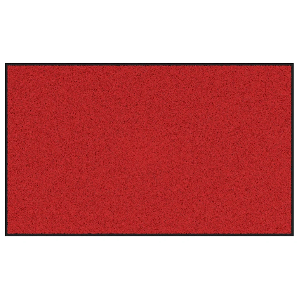 Tappetino Rosso e Nero 90 x 150 cm 100% Poliammide 4100793