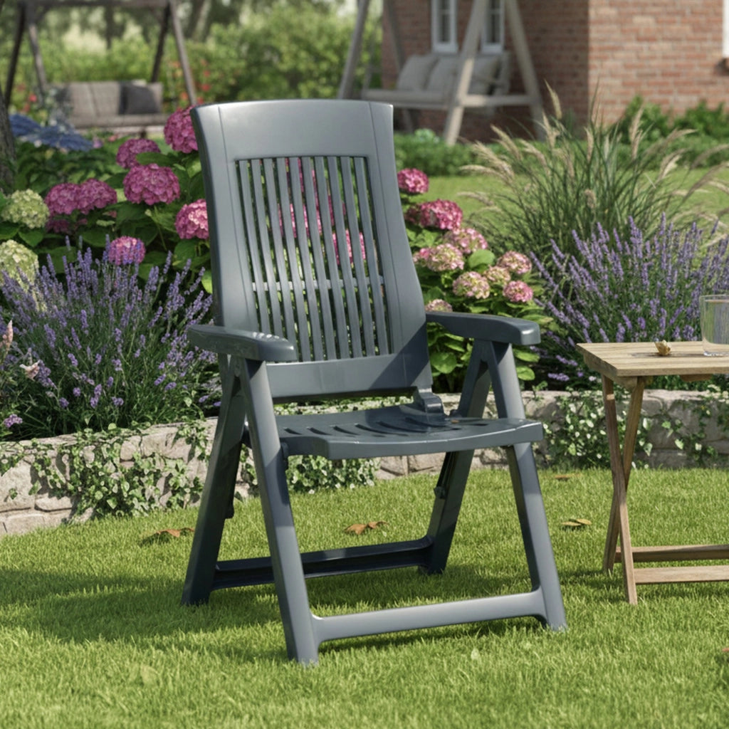 Heflin, Sedia da Esterno una Sedia Made in Italy, Verde