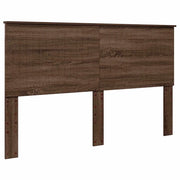 Testiera | Testata con Testiera | Testata Rovere Marrone 160 cm Legno multistrato