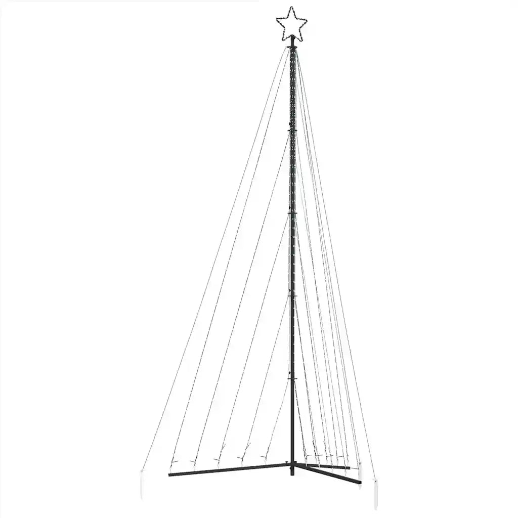 Albero di Natale a LED 570 LED Bianco Freddo 399 cm 4016441