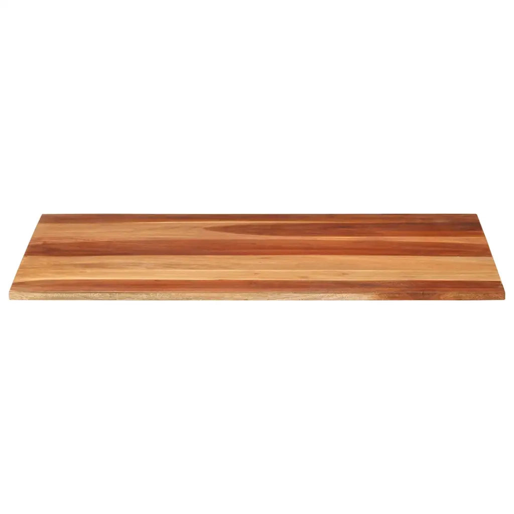 Piano Tavolo in Legno Massello di Acacia 15-16 mm 60x80 cm