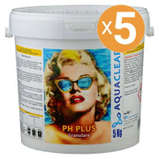 Correttore Ph Plus Granulare Piscina, 5 Confezioni Da 5 Kg