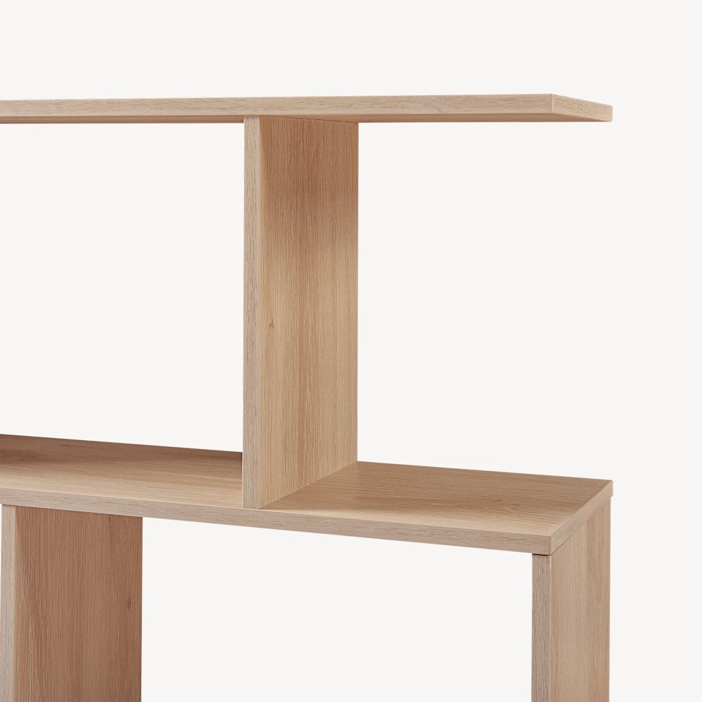 Tavolino a Consolle Koxjö da Divano 57 x 60 x 20 cm - Effetto Rovere [en.casa]