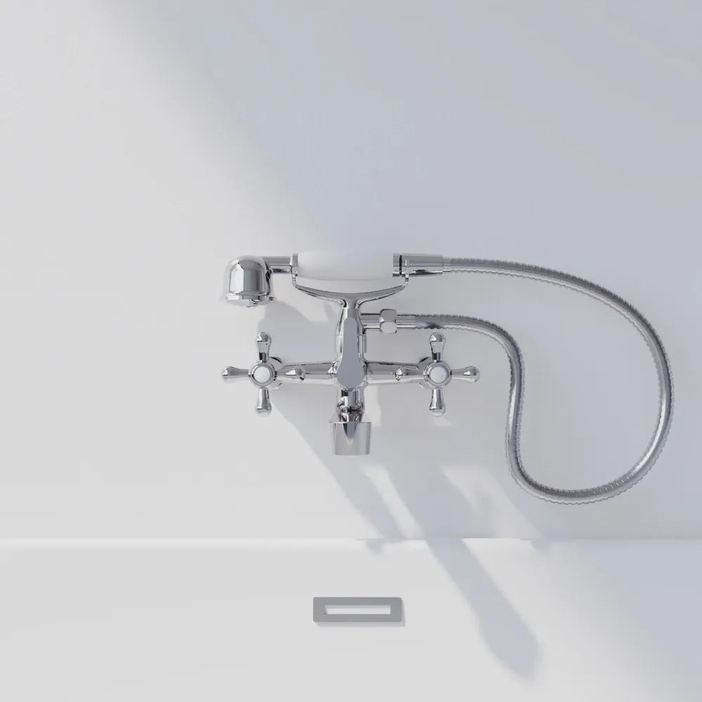 Set miscelatori: lavabo bidet ed esterno vasca a muro | Julia