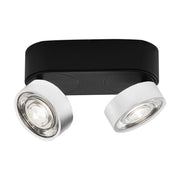Applique/Plafoniera LED serie HOLE 13W 3000K CRI90 Nero/Bianco - Illuminazione Interni Alta Efficienza - Rossini Illuminazione