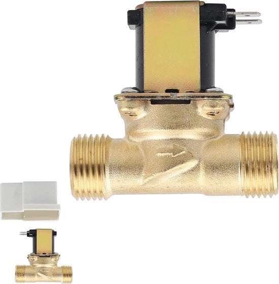 Vitello a 2 pollici magnetociclone valvola elettromagnetica AC 230 V normale chiusura in rame in ingresso regolazione dell'acqua
