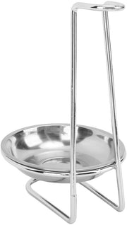 Sostegno per secchio da cucina spaziale - Ospita utensili da cucina - Supporto per secchio - In acciaio inossidabile - Progettazione elegante - Sostenibile