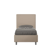 Letto Singolo 80x200 cm Senza Rete Focus Tortora