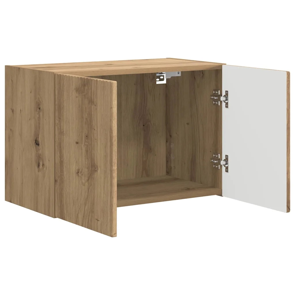 Mobile TV da parete Rovere artigianale 59,5 x 31 x 40 cm 892347