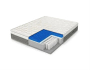 Materasso Molle e Memory 1 Piazza e Mezzo 120x195 cm Dispositivo Medico Classe 1 Dormidea Olimpo Hybrid + Omaggio
