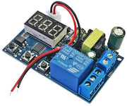 Modulo di commutazione 1 canale - AC 220 V - Regolabile con display LED - Ritardo di trigger - Timming ciclo - Comando semplice - Modulo di commutazione