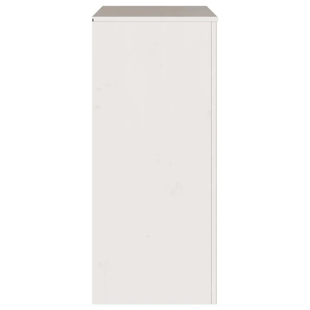 Cassettiera con cassetto Drammen Bianco 76,5 x 40 x 91 cm 42003053