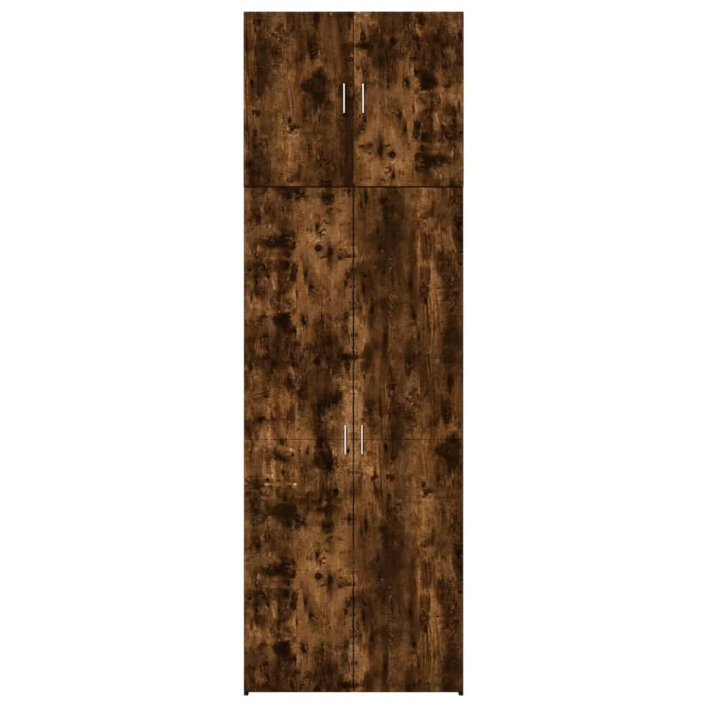 Buffet credenza cassettiera mobiletto mobile contenitore organizer cucina soggiorno salotto alto 80 x 42,5 x 249 cm legno ingegnerizzato marrone 02_0033565