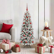 Albero di Natale artificiale con 150 LED Bianco 120 cm 3396021