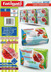CUFFIE COPRIVIVANDE C/ELASTICO 46768 FATIGATI