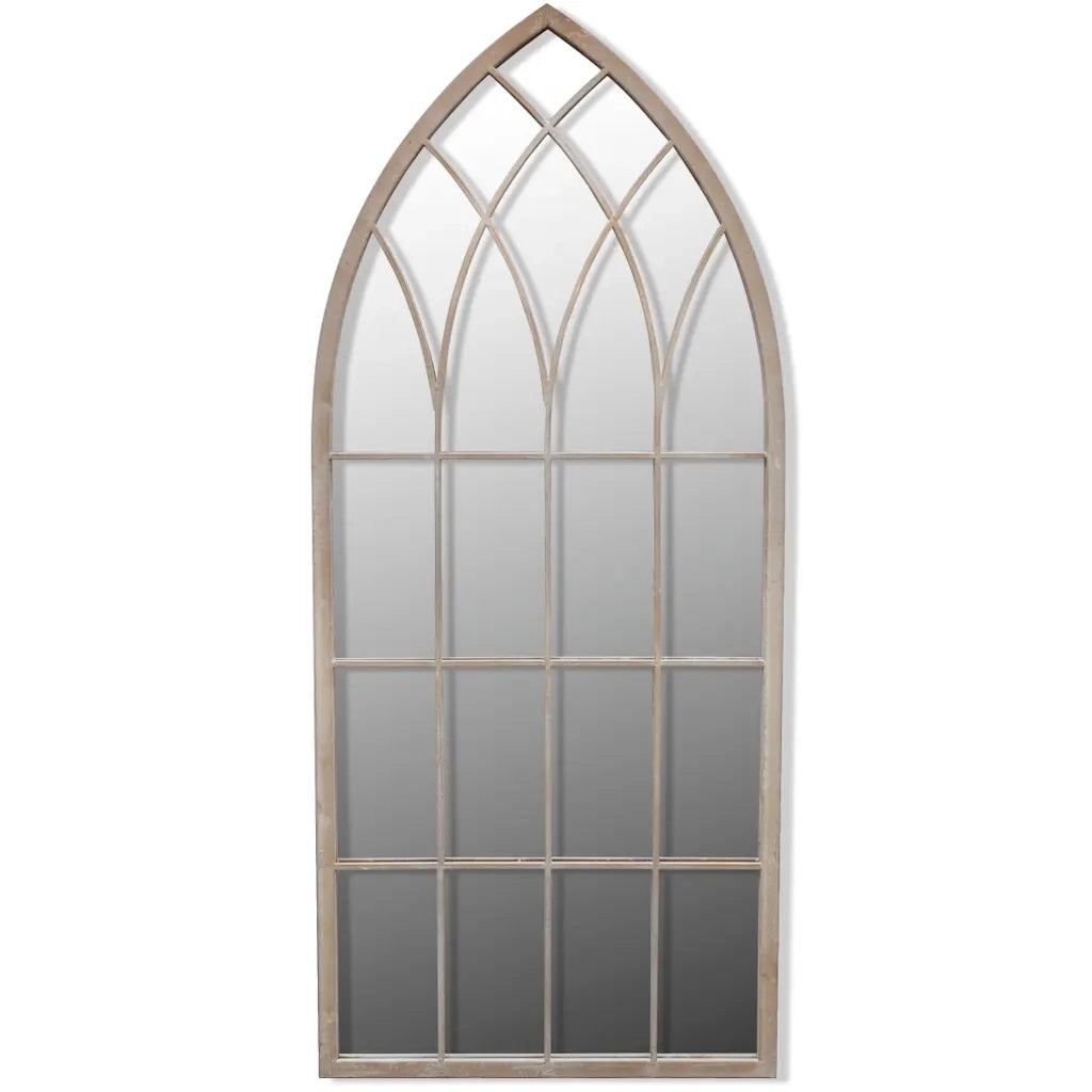 Specchio da Giardino Gotico con Arcata 50x115cm Interni Esternicod mxl 121328