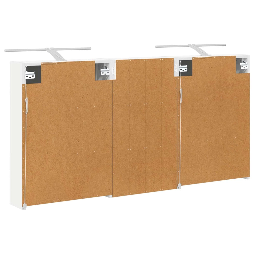 Set di Armadi da Bagno con lo scaffale 3 pcs 140 x 14,5 x 70 cm 3403784