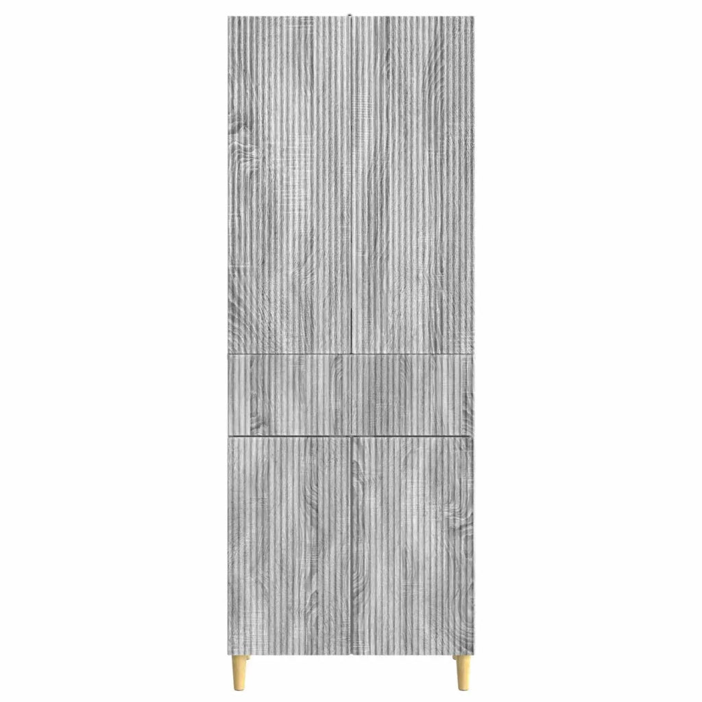 Set di armadi 2 pcs 66 x 34,5 x 90 cm Legno ingegnerizzato