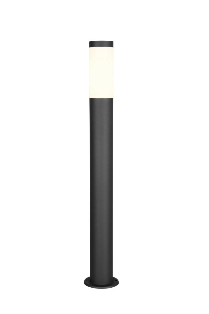 Paletto da giardino nero 80 cm 1xE27 IP44 TRIOTO Trio