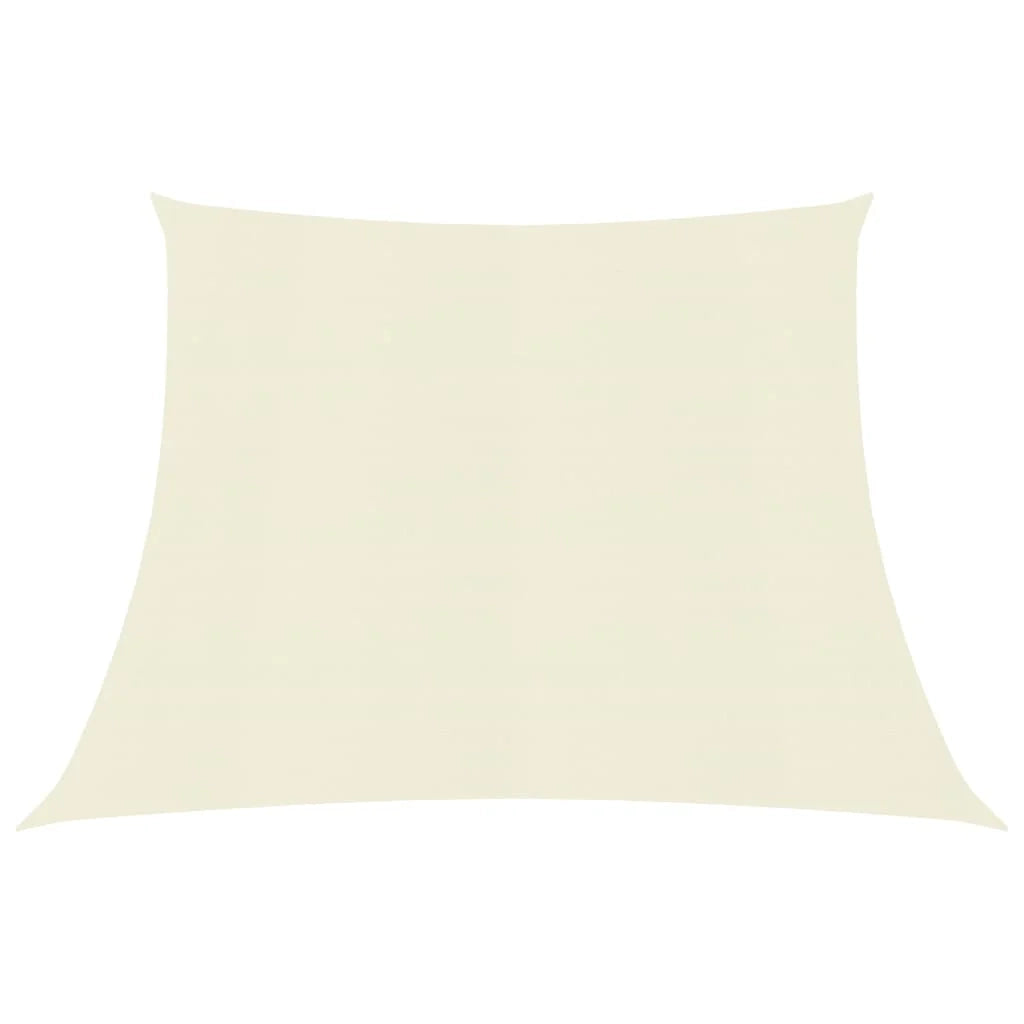 Vela ombreggiante/ombrellone 160 g/m² crema 4/5 x 3 m HDPE 02_0009091