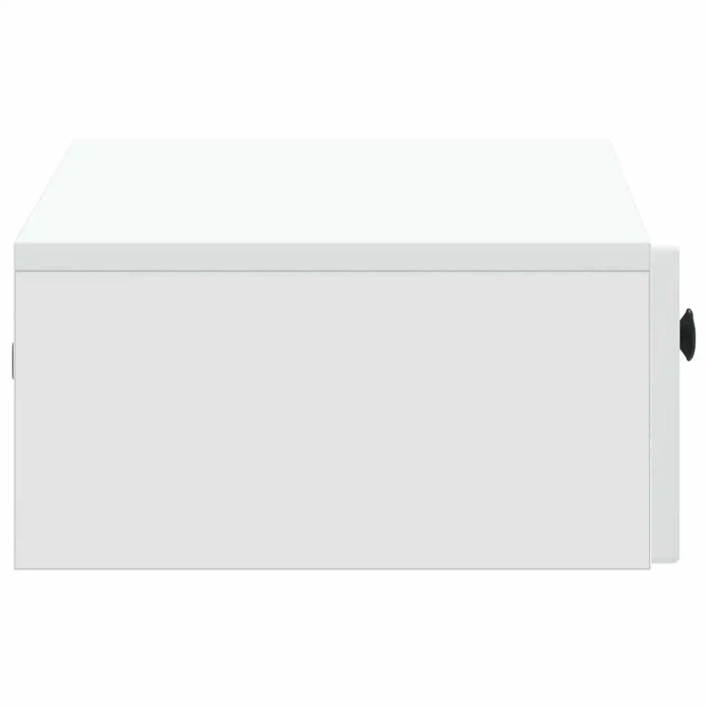 Tavolino da Parete Laterale Bianco 59 x 34,5 x 17 cm 897975