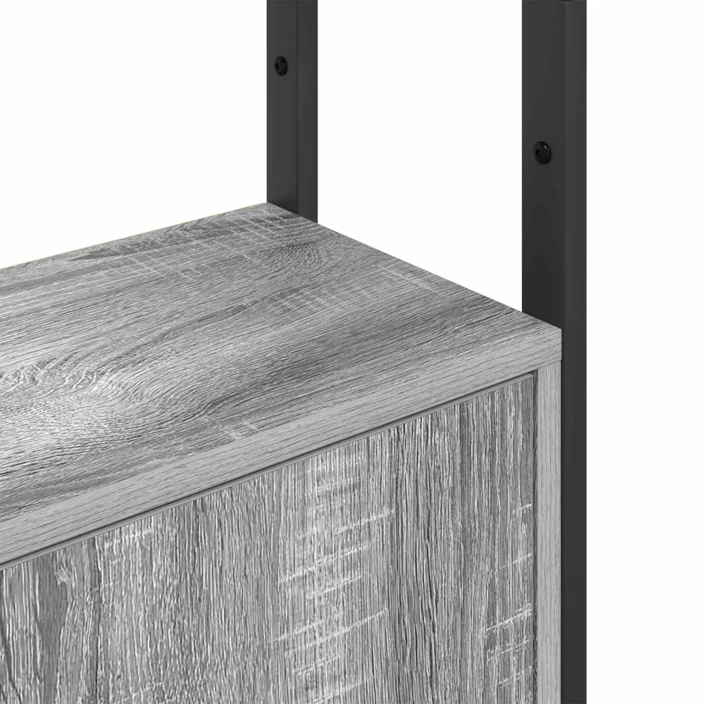 Armadio per Libri Grigio Sonoma 40 x 24 x 161 cm