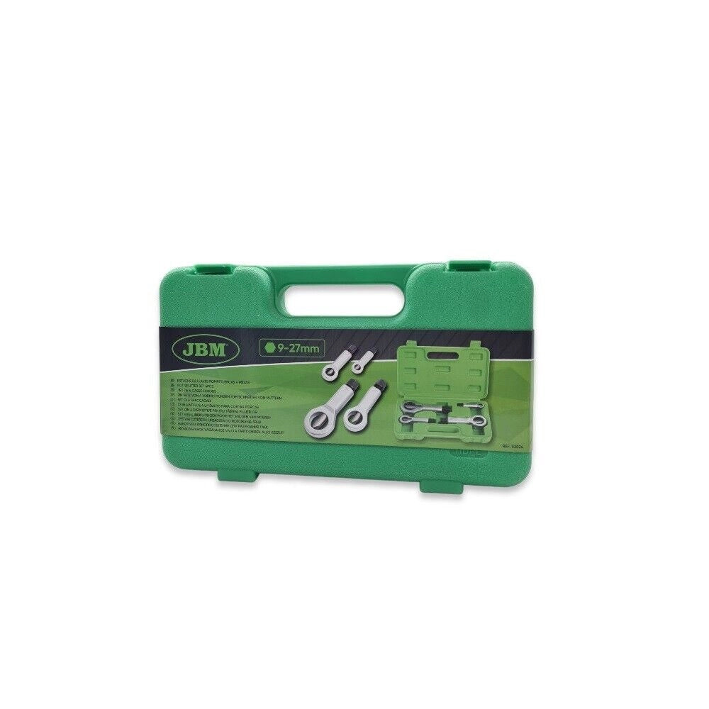 4 Spacca Dadi Bulloni Spacca dadi 9-27 mm per dadi e bulloni danneggiati JBM 53524