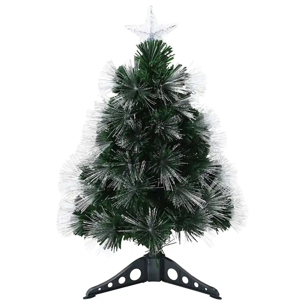 Albero di Natale artificiale con 50 LED Verde 64 cm PVC