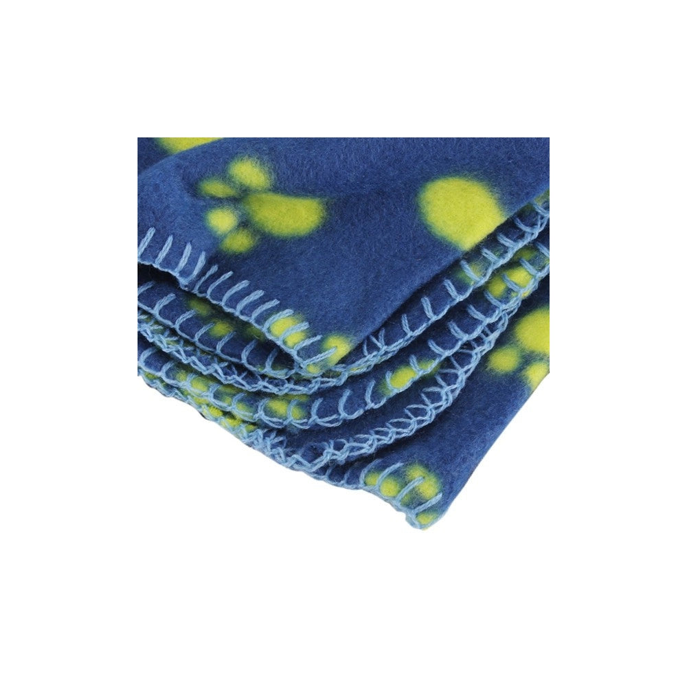 Trade Shop - Coperta Plaid In Pile Copri Divano O Coprisedile Per Cani E Gatti Paw 50 X 70 -