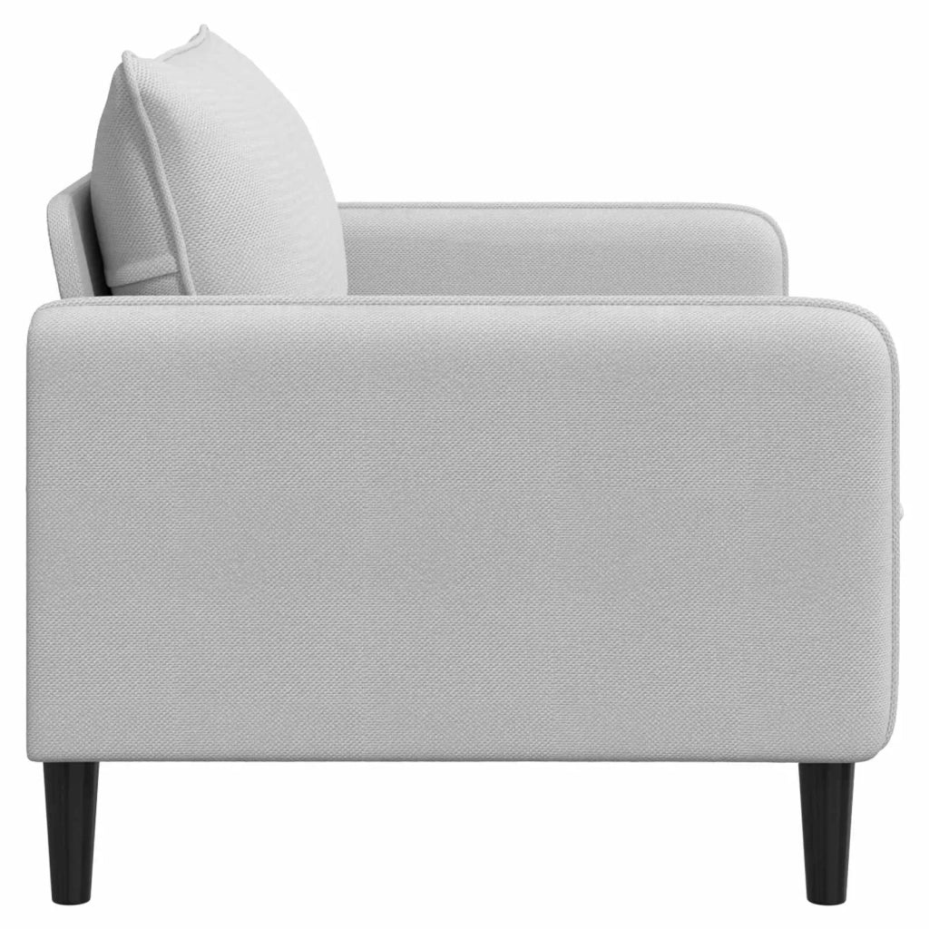 Poltrona XXL Grigio Chiaro Velluto 42043559