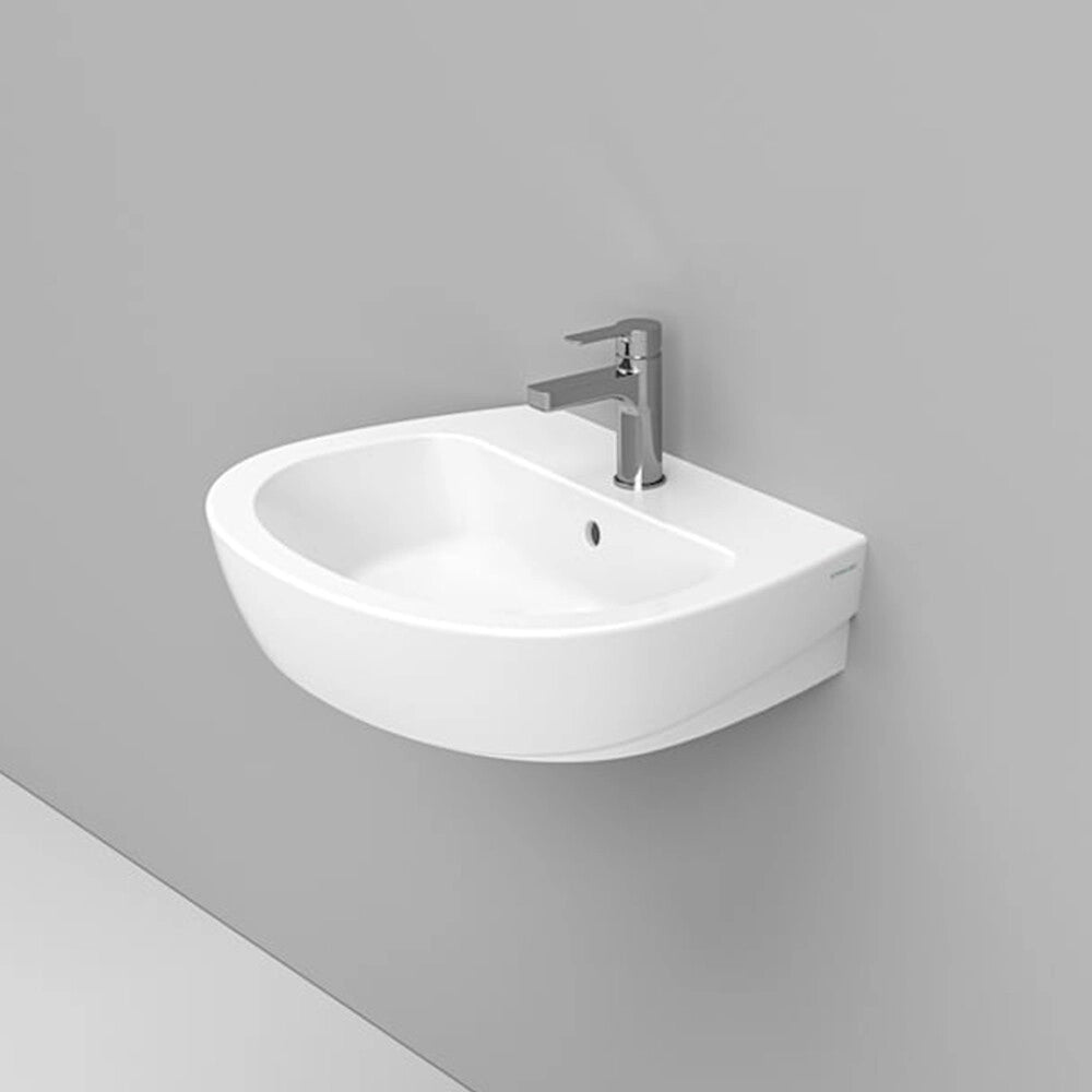 Lavabo sospeso 60 cm bianco lucido Demy Dolomite