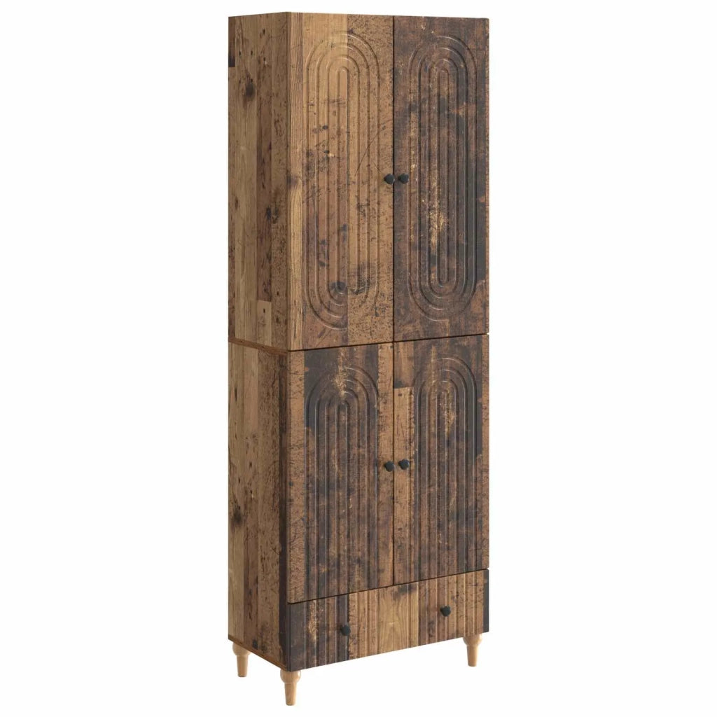 Set di armadi 2 pcs 66 x 34,5 x 95 cm Legno ingegnerizzato