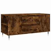 Tavolino da salotto | Tavolino da caff¨¨ | Tavolino da Soggiorno Rovere Fumo 102x44,5x50cm Legno Multistrato