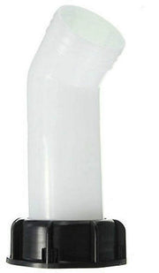 Sistema di scarico per serbatoio IBC - Capacità 1000L - Connettore a cavo - Diametro interno 60 mm - Resistente alla corrosione - Facile da utilizzare - Sfoglia di scarico