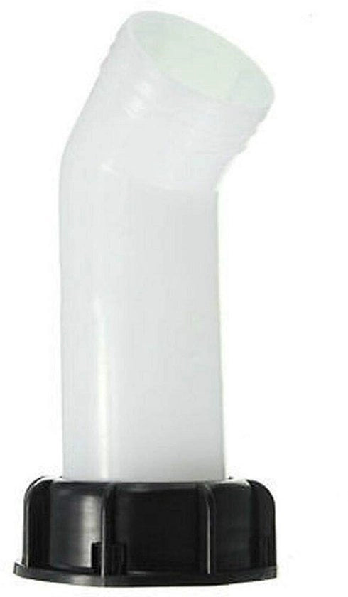 Sistema di scarico per serbatoio IBC - Capacità 1000L - Connettore a cavo - Diametro interno 60 mm - Resistente alla corrosione - Facile da utilizzare - Sfoglia di scarico