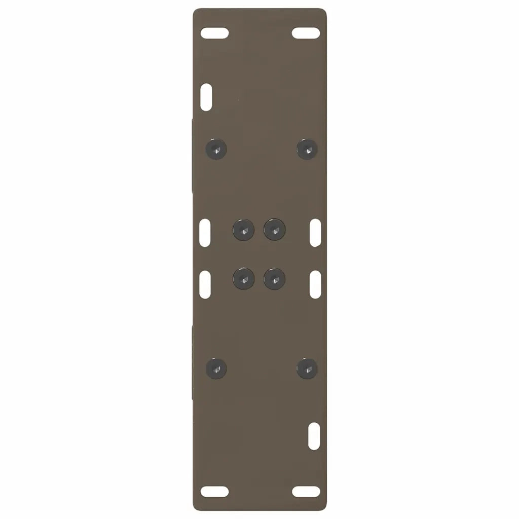 Gambe per tavolo da pranzo a forma di A 2 pz 60x(72-73) cm in acciaio