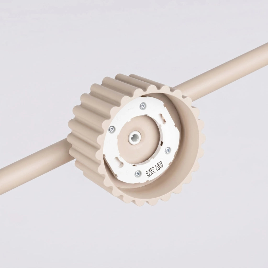 Lampadario AURA 4 beige Gx53