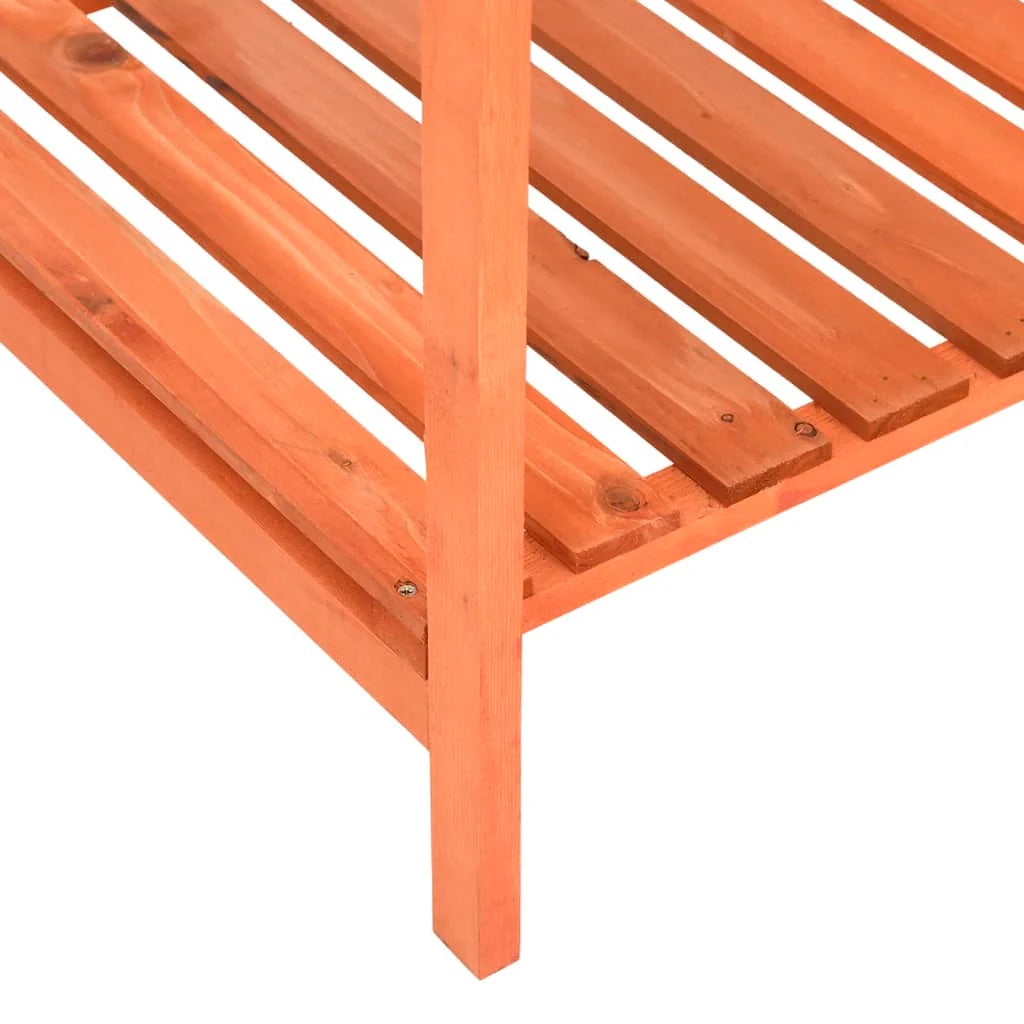 Fioriera per erbe aromatiche 80 x 60 x 80 cm in legno massello di abete 02_0000872