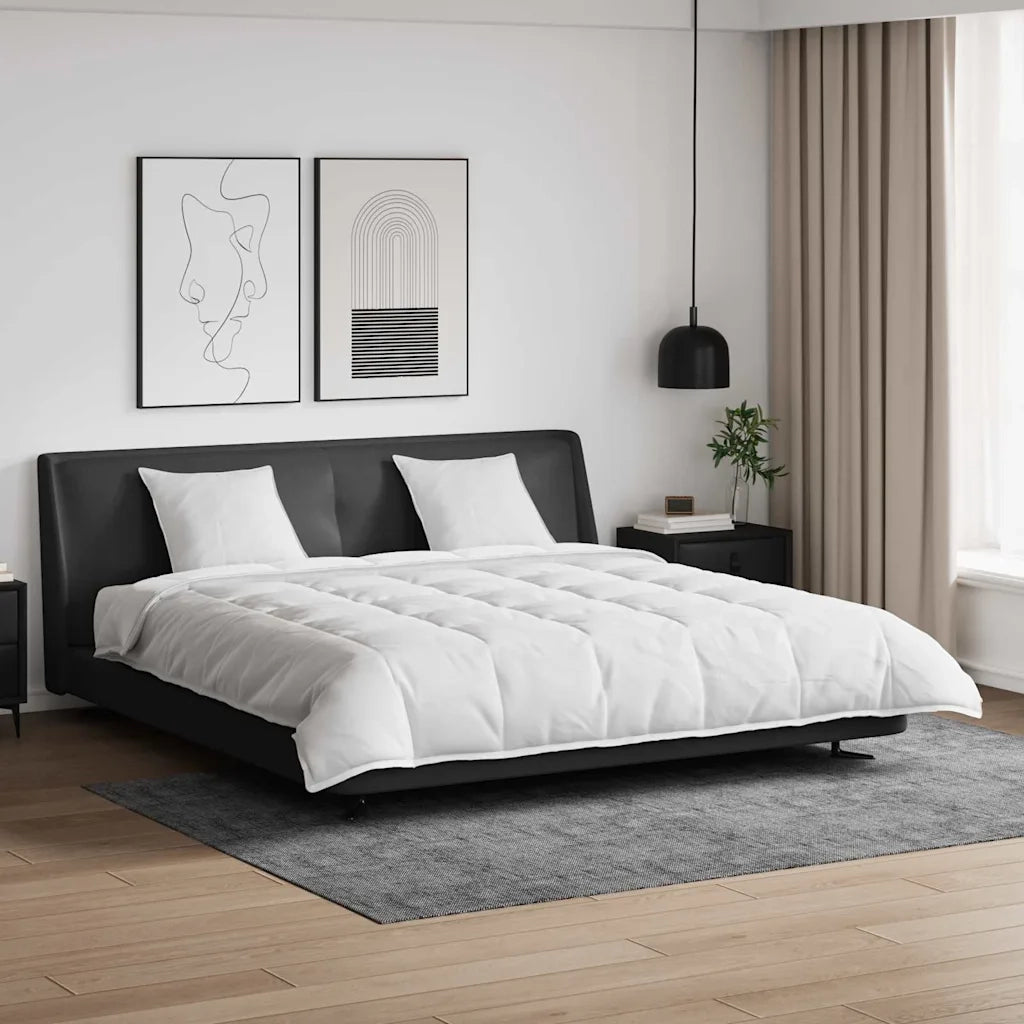 Set Coperta Invernale con cuscino 3 pcs Bianco 240 x 200 cm