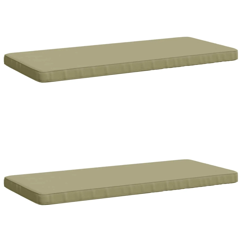 Cuscini per Panchina a 2 Pezzi VUGHT 2 pz 100% Poliestere 951809