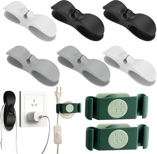 Caviatori Premium Self-adesivi per elettrodomestici - 10 pezzi - Grigio/Nero/Bianco/Verde