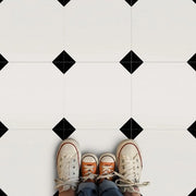 Pavimenti in vinile acqua-resistenti - Autoadesivi e antiscivolo - 30x30 cm - Pacchetto da 10 pezzi - Adatti per cucina e bagno - Copertura del pavimento