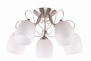 Plafoniera Candellux AMBA 35-79251 5xE27 cromo 56cm
