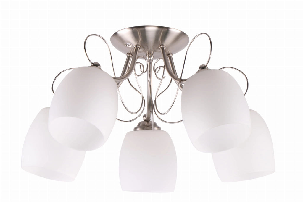 Plafoniera Candellux AMBA 35-79251 5xE27 cromo 56cm