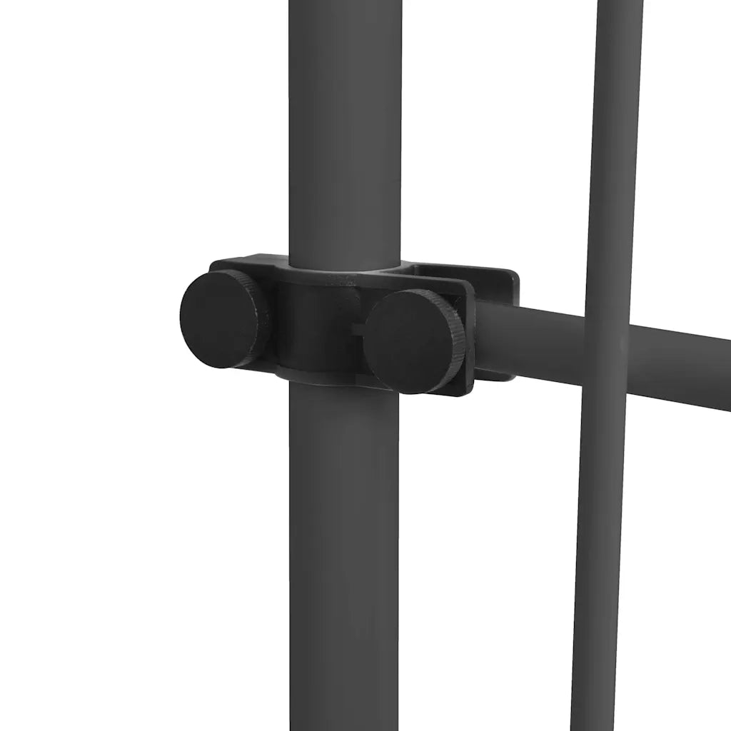 Tenda da Sole Retrattile Manuale con LED 100 cm Crema 145869