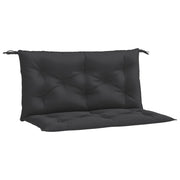 Cuscini Panca da Giardino 2 pz | Cuscini per sedie Neri 100x50x7cm Tessuto Oxford