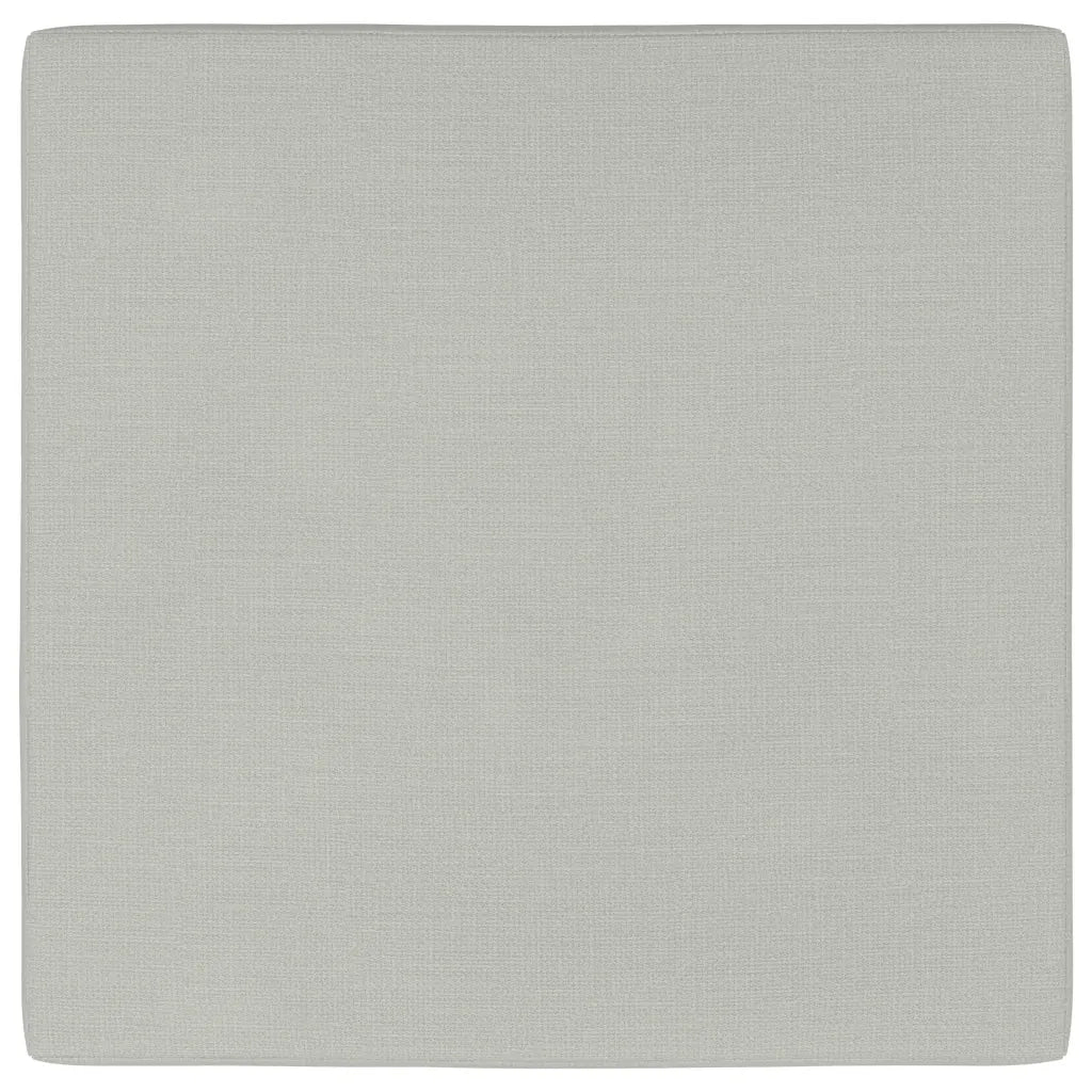 Cuscino per Pavimento e Pallet 60x61,5x6 cm Beige in Tessuto 47455