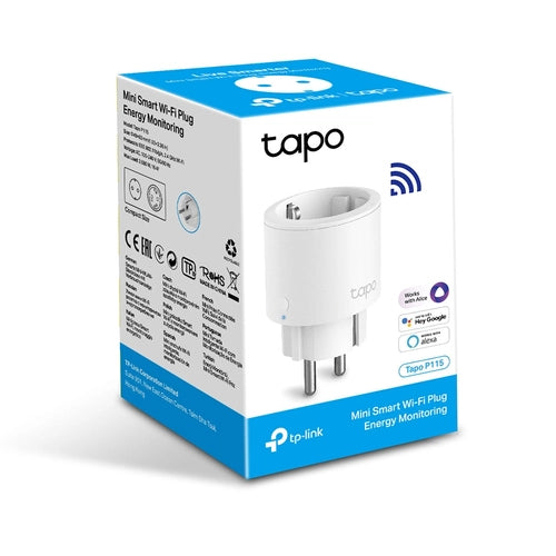 ORIGINAL TP-Link Accessori per computer Bianco TAPO P115(1-PACK) WLAN-Steckdose