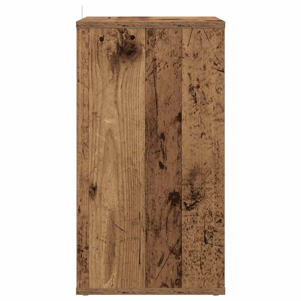 Mobile porta vinili Legno antico 38 x 33 x 61 cm 8012864
